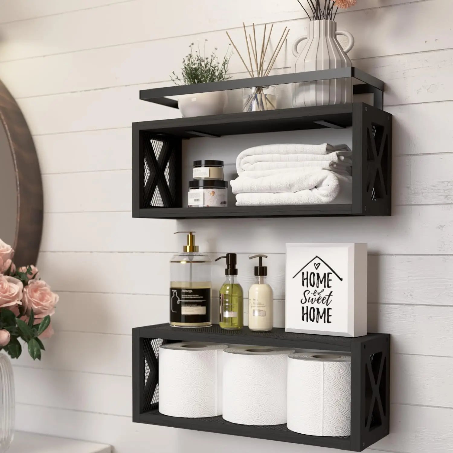 Floating Shelves Wall Decor