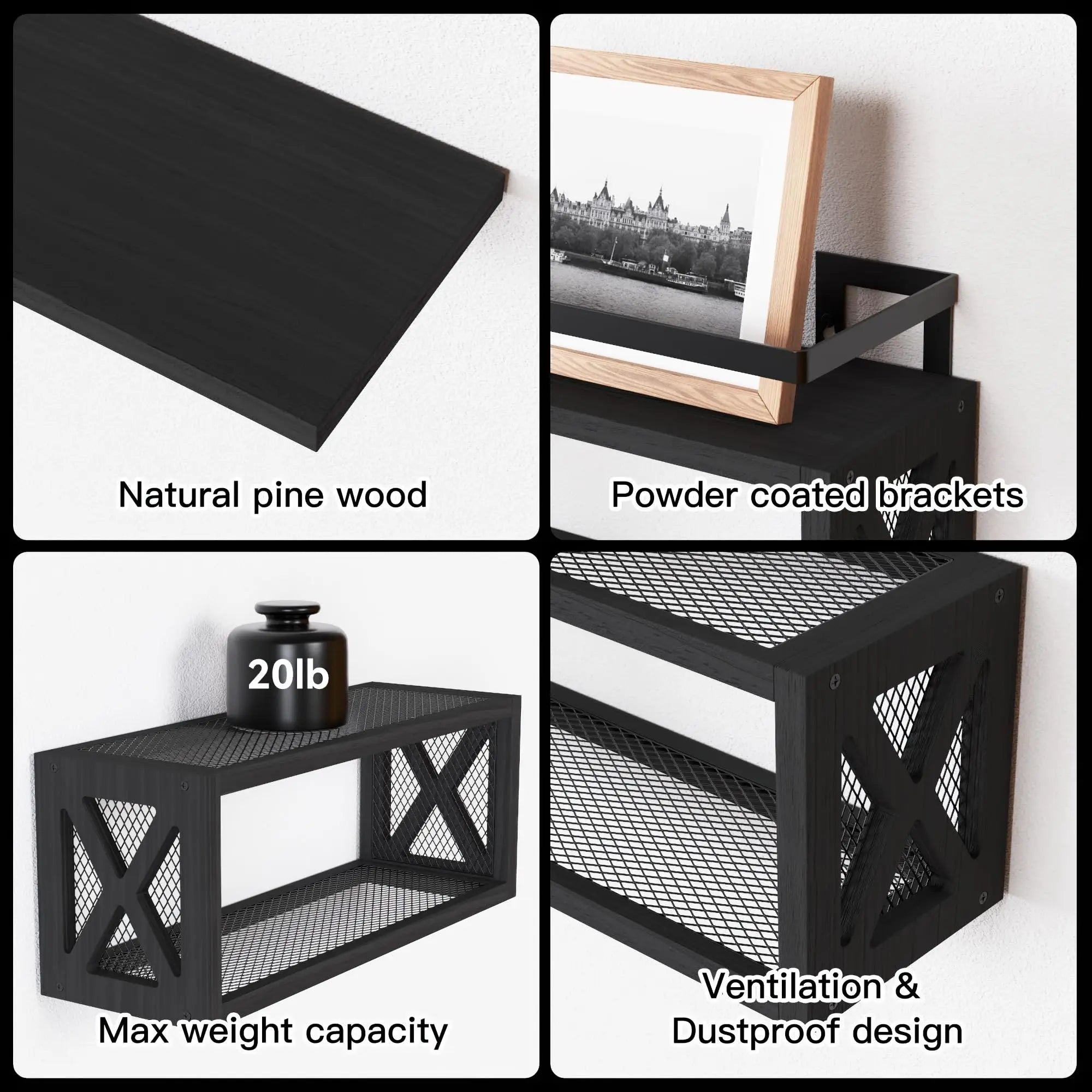 Floating Shelves Wall Decor