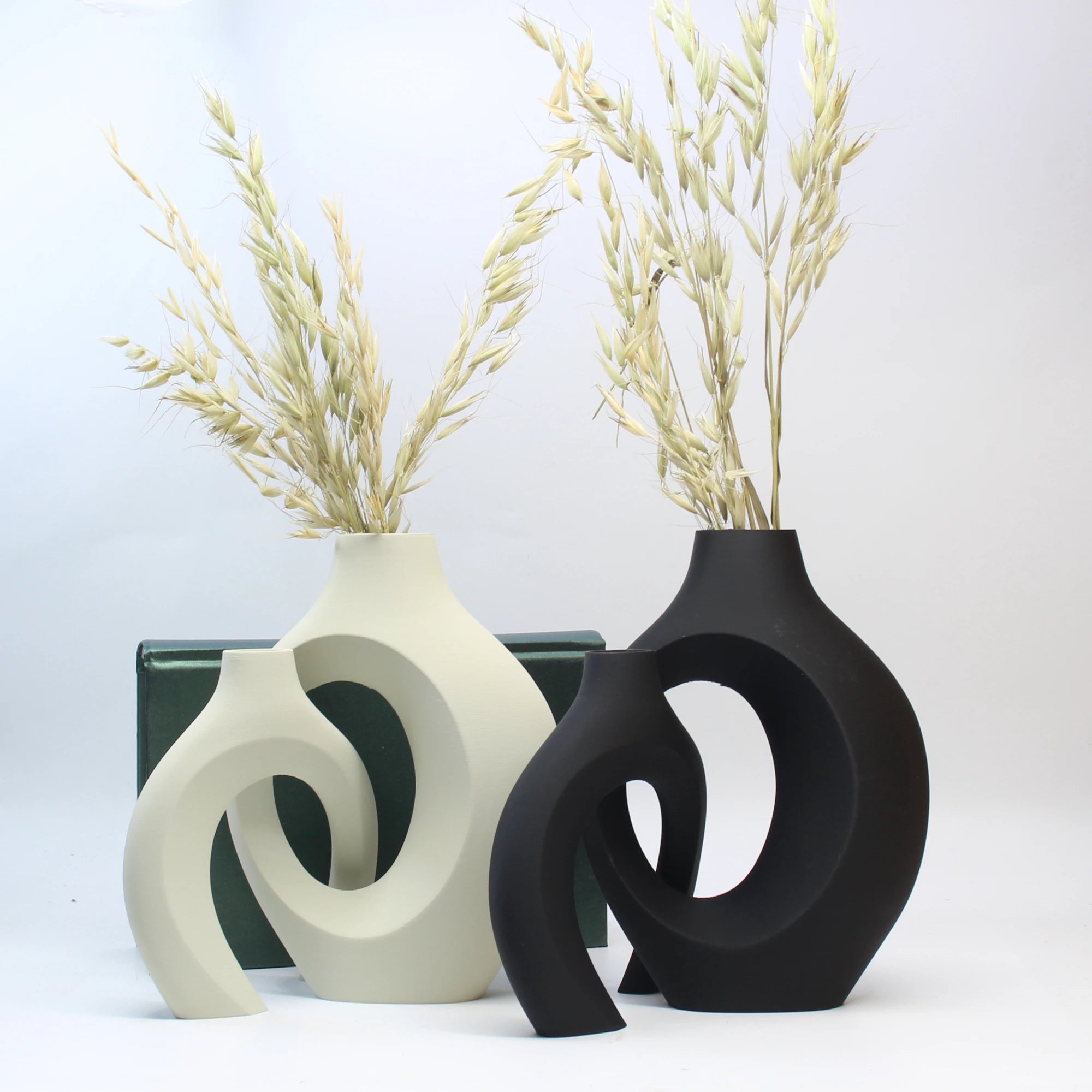 A Set of Hugging Vase