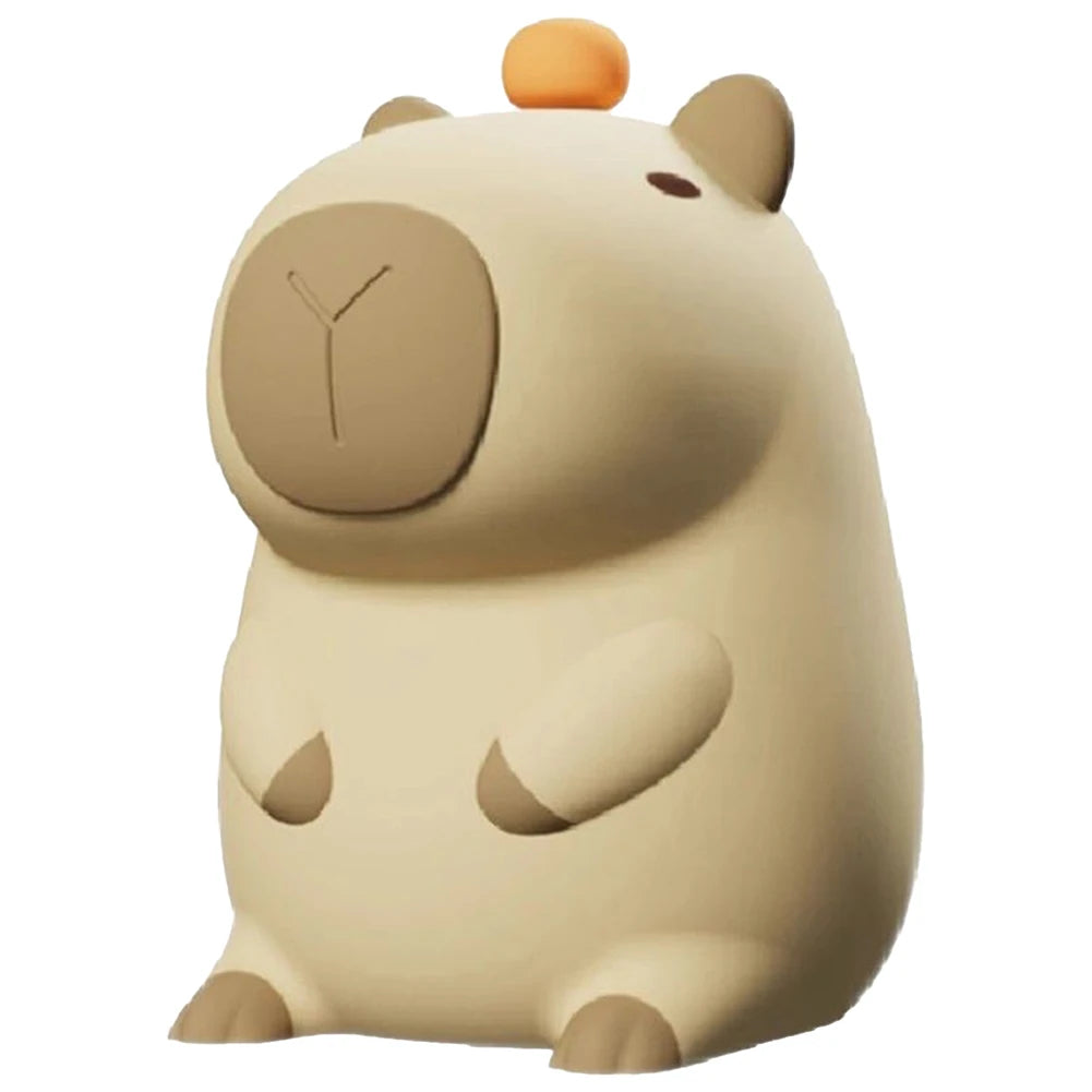 Cute Cartoon Capybara Night Lamp