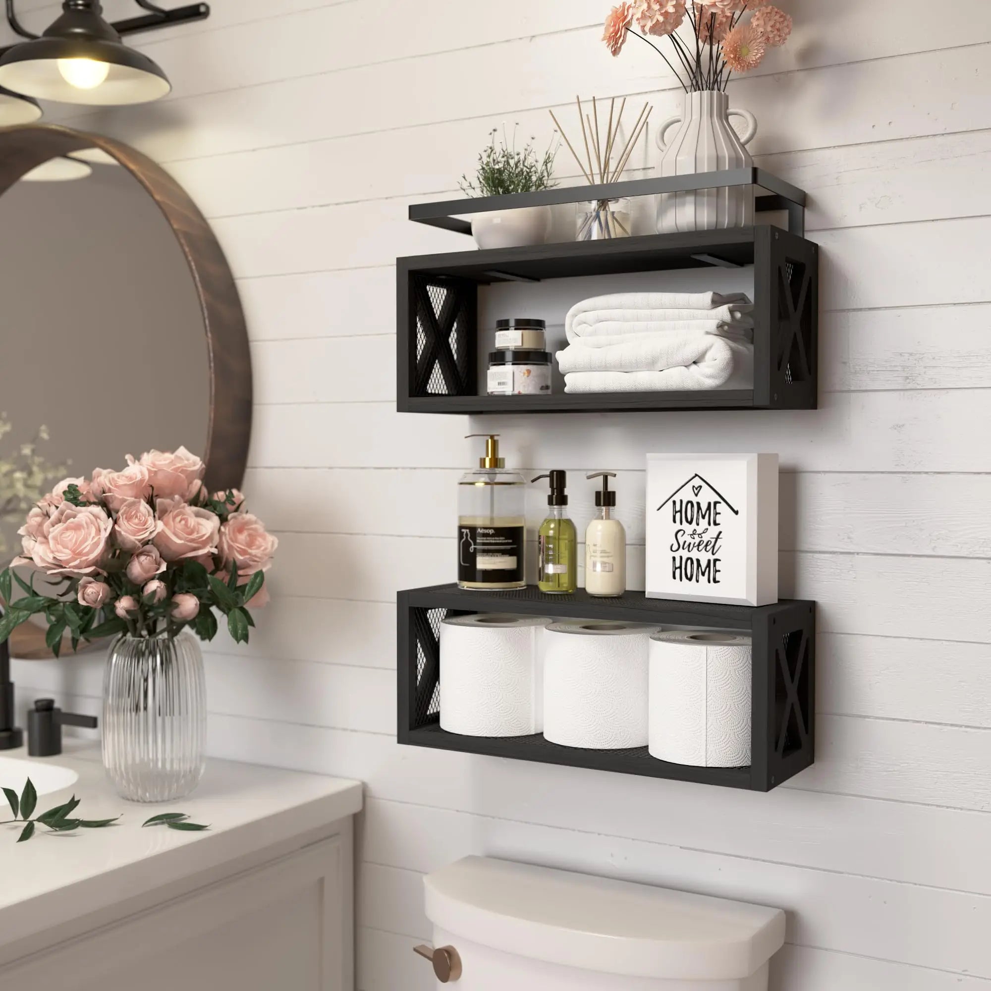Floating Shelves Wall Decor