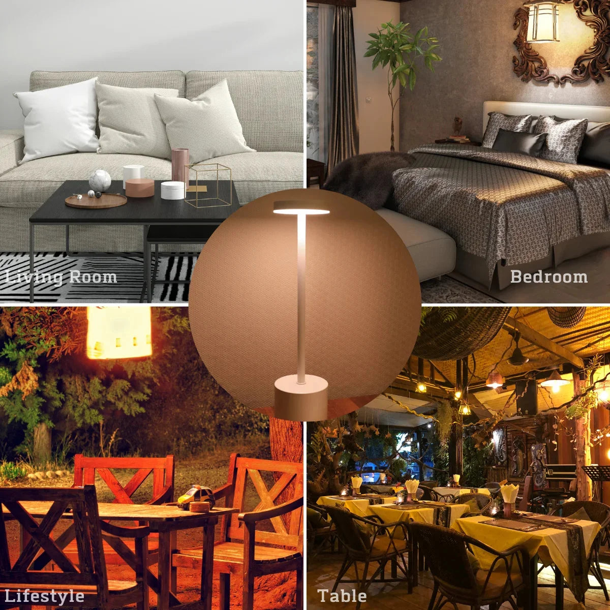 Classic Table Rechargeable Lamp
