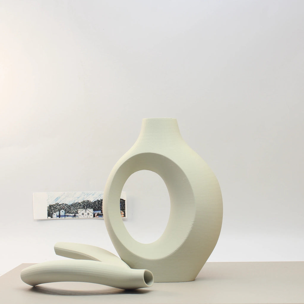 A Set of Hugging Vase